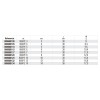 Ref. 866PE - Puntas de 5/16 macho hexagonales
