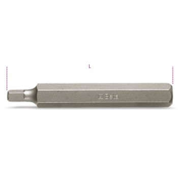 Ref. 867PE/L - Puntas de 10 mm Larga macho hexagonales