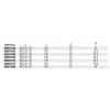 Ref. 867TX/L - Puntas de 10mm Larga para tornillos con huella Torx