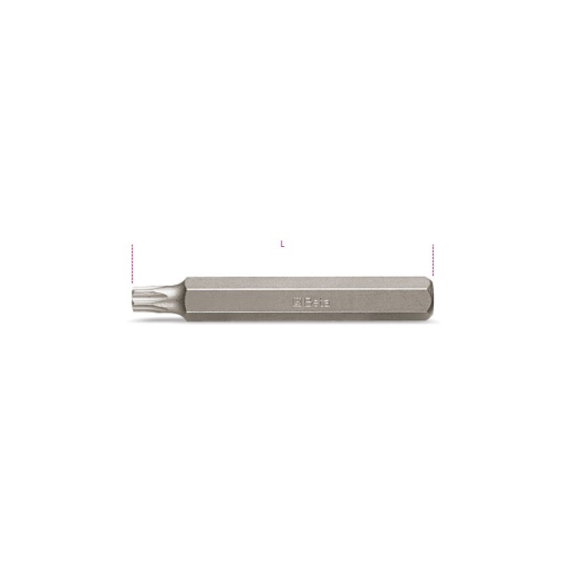 Ref. 867TX/L - Puntas de 10mm Larga para tornillos con huella Torx