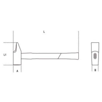Ref. 1370F - Martillo Mecánico Tipo Francés