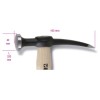 Ref. 1345 - Martillo de aplanar cabeza convexa mango de madera