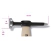 Ref. 1353 - Martillo de aplanar cabeza plana y peña en punta mango de madera
