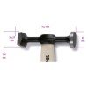 Ref. 1357Z/45 - Martillos postillón cabeza plana moleteada y cuadrada lisa mango de madera