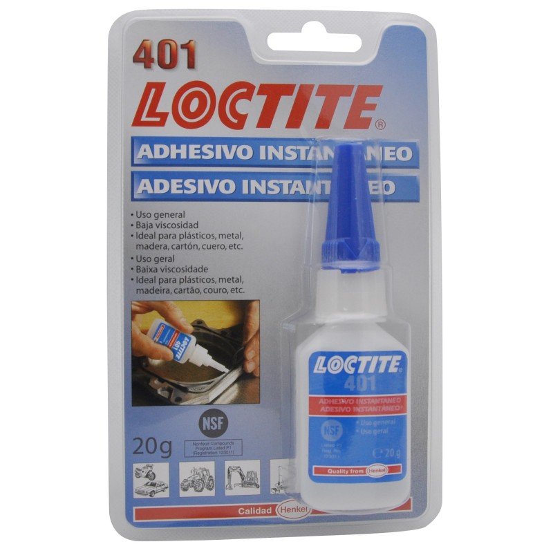 Adhesivo Instantáneo LOCTITE 401