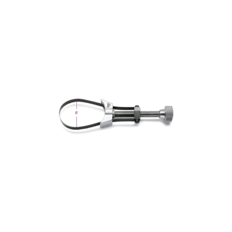 Ref. 1491 - Llave de correa metálica regulable para filtros de aceite