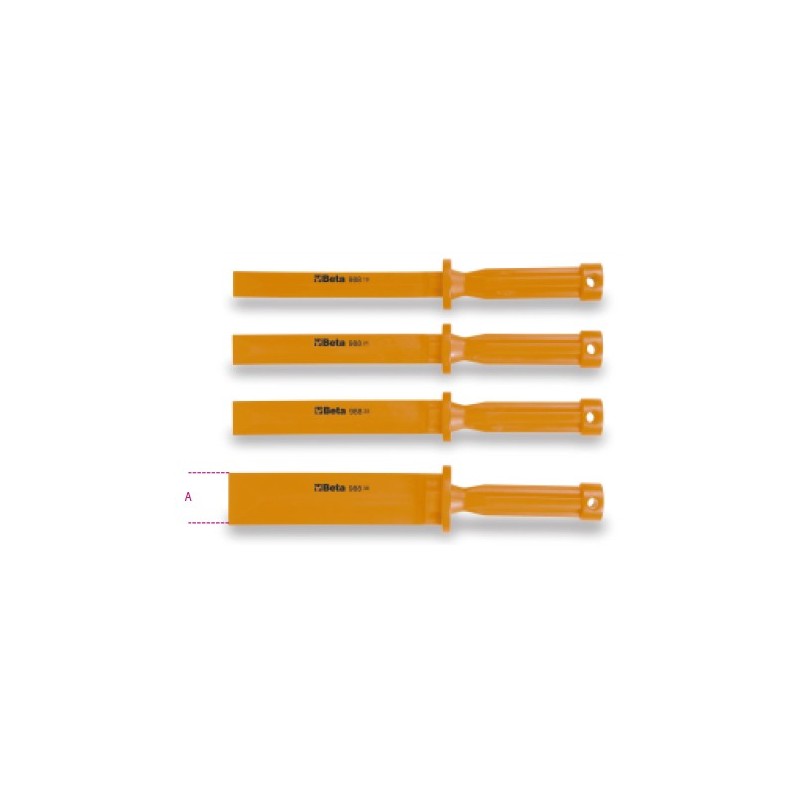 Ref. 988/K4 - Juego de 4 cortafríos de plástico para retirar plomos adhesivos