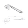 Ref. 0850 821 030 - Llave Rápida con Carraca de 13 a 30 mm