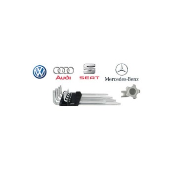 Ref. 0850 020 247 - Juego Torx Invi 5 Alas Extralargo