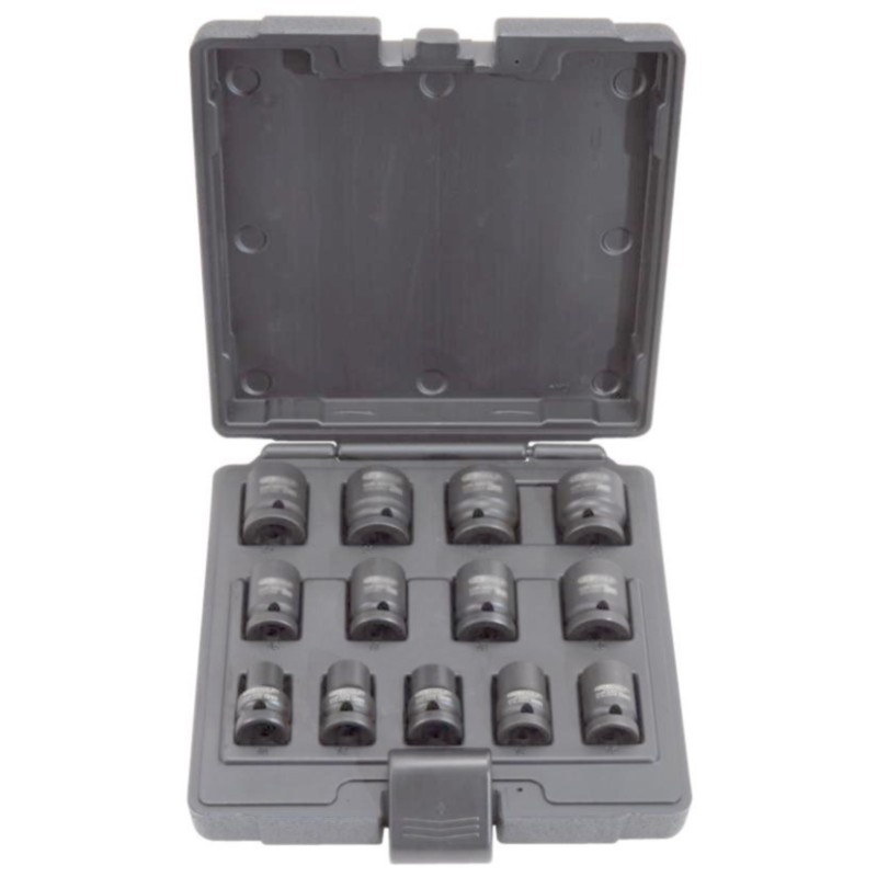 Ref. 0850 515 090 - Juego de 13 Vasos 1/2 de Impacto, Multicara
