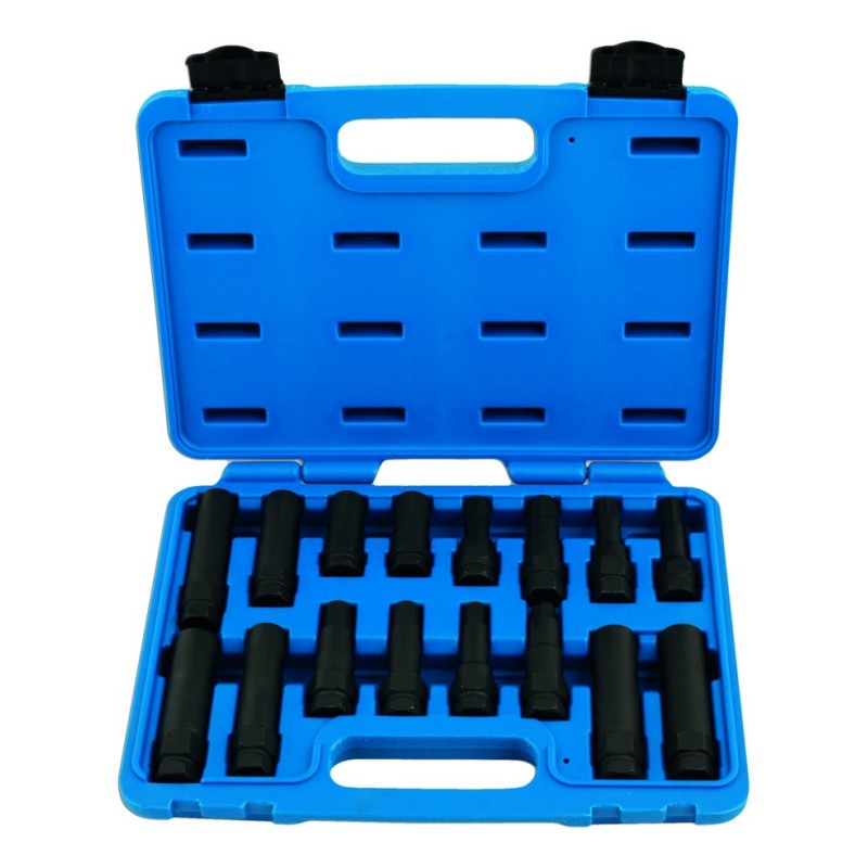 Ref. 0840 764 305 - Juego de vasos reforzados antirrobo, 16 vasos
