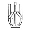 Ref. 0833 130 0 - Extractor de 2 Patas