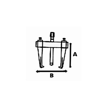 Ref. 0833 100 3 - Extractor de 2 Patas Oscilante