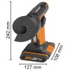 Ref. 0998 190 801 - Mini Amoladora D.75 mm a Batería 20V 2.0Ah