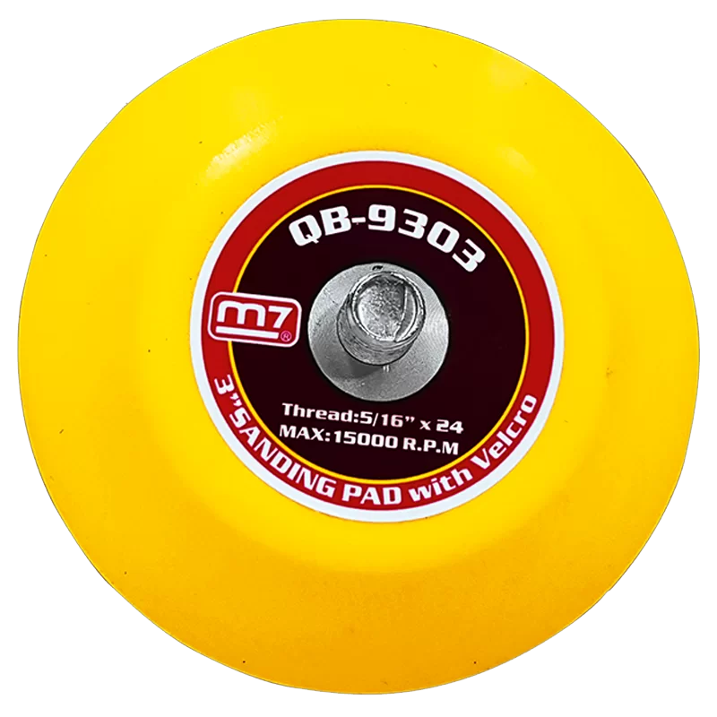 Ref. 0880 QB9323 - PAD Macho para Lijadoras Neumáticas 3”, 75 mm