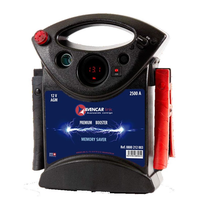 Ref. 0800 212 003 - Arrancador Premium 12V 2500A AGM