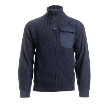 Ref. 0899 598 007 - Jersey Punto Canalé Azul Navy
