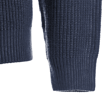 Ref. 0899 598 007 - Jersey Punto Canalé Azul Navy