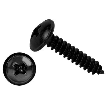 0045 39 13 - Tornillo rosca chapa Philips, cincado negro ala ancha