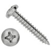 0035 55 32 - Tornillo Rosca Chapa Cilíndricos Philips, Cincado (DIN 7981)