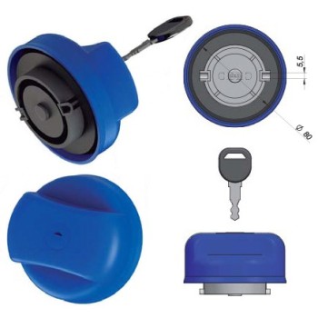 Ref. 0895 670 046 - Tapón AdBlue Ø60 IVECO