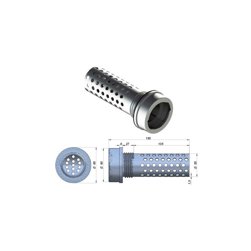 Ref. 0895 670 116 - Antirrobo Gasoil Ø60 SCANIA S4