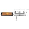 Ref. 0895 259 007 - Piloto Gálibo LED 12/24V con reflectante