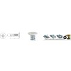0970 0204B4214 - Tornillo Autoperforante, Cabeza Extraplana, Phillips