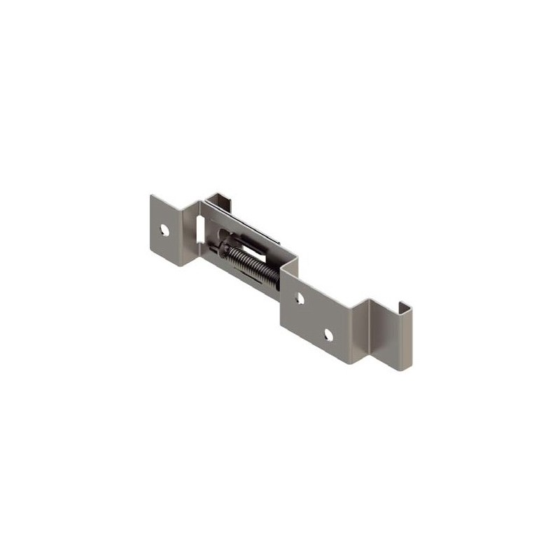 Ref. 0895 720 030 - Soporte Matrícula Inox con muelle