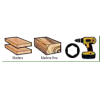 0970 041012200 - Tornillo Barraquero, Cabeza Hexagonal (Din-571)