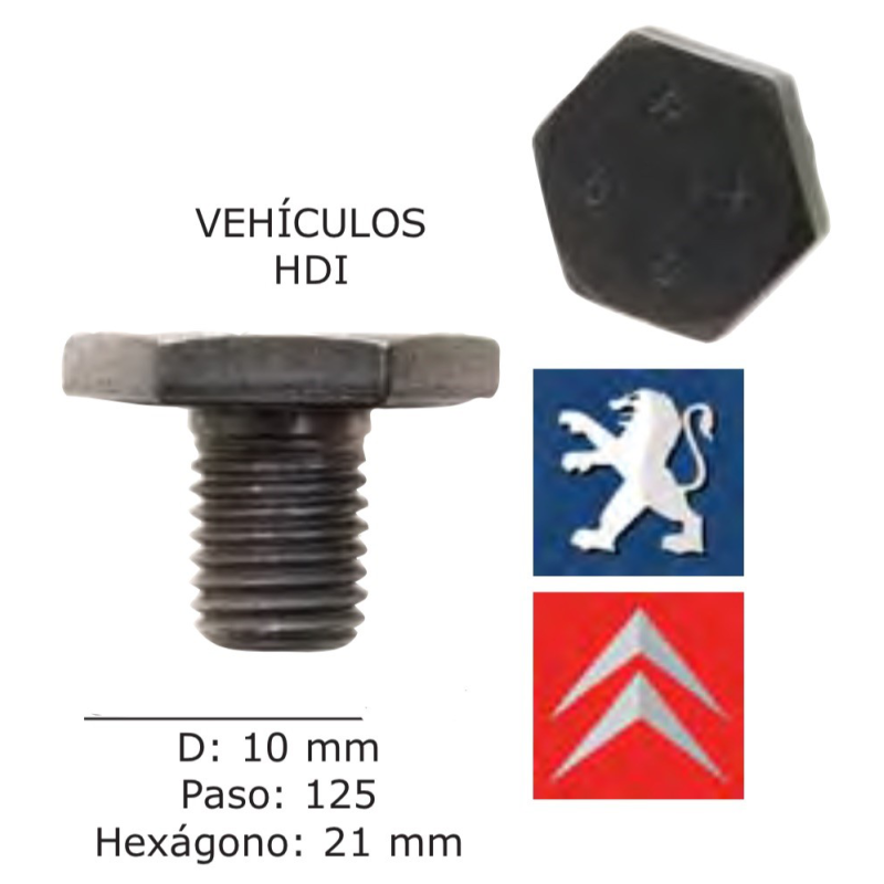 Ref. 0251 321 329 - Tapones de Cárter