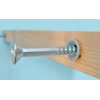 Ref. 0970 070248140 - Taco Clavable de Nylon Premontado, Poliamida 6.6, Cabeza Avellanada