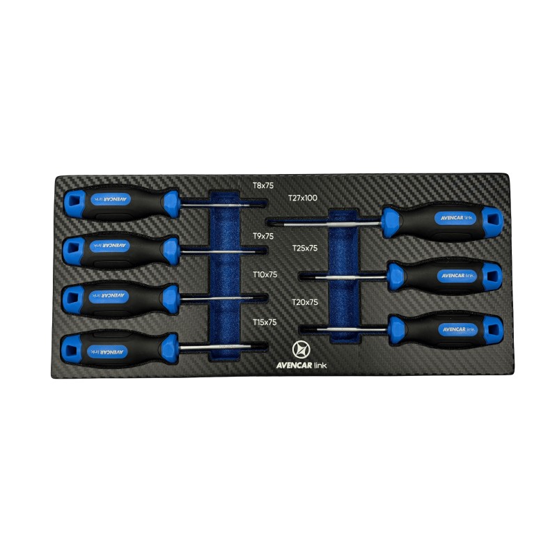 Ref. 0850 000 003 - Avcar Módulos 7 Destornilladores Torx