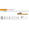 Llave modelo Stillson