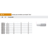 Puntas de 1/4 para tornillos con huella Torx
