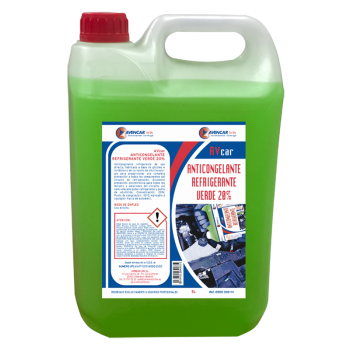 Ref. 0900 300 111 - Anticongelante Refrigerante 20%, -10º Verde