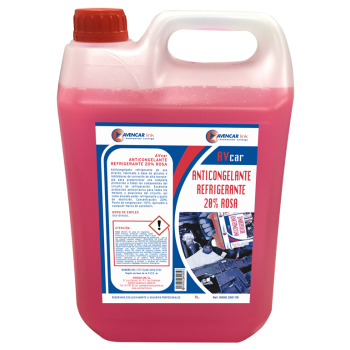 Ref. 0900 300 115 - Anticongelante Refrigerante 20%, -10º Rosa