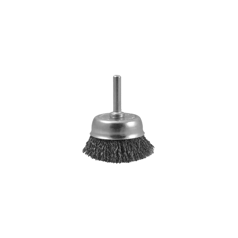 Ref. 0650 601 050 - Cepillos de Taza con vástago 6 mm Ø 50 mm Acero (Bajas revoluciones)