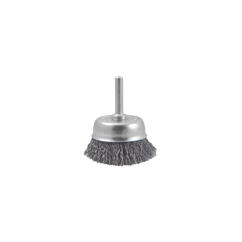 Ref. 0650 603 075 - Cepillos de Taza con vástago 6 mm Ø 75 mm Inox (Bajas revoluciones)