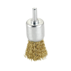 Ref. 0650 802 025 - Cepillos de Pincel con vástago 6 mm Ø 25 mm Acero Latonado (Bajas revoluciones)