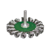 Ref. 0650 503 075 - Cepillos Circulares Alambre Trenzado con vástago 6 mm Ø 75 mm Inox (Altas revoluciones)
