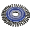 Ref. 0650 401 115 - Cepillos Circulares Alambre Trenzado agujero 22,2 mm especial soldadura para radial (Altas revoluciones)