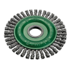 Ref. 0650 401 125 - Cepillos Circulares Alambre Trenzado agujero 22,2 mm especial soldadura para radial (Altas revoluciones)