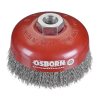 Ref. 0650 301 80 - Tazas Alambre Ondulado M-14  Ø 80 mm Acero (Altas revoluciones)