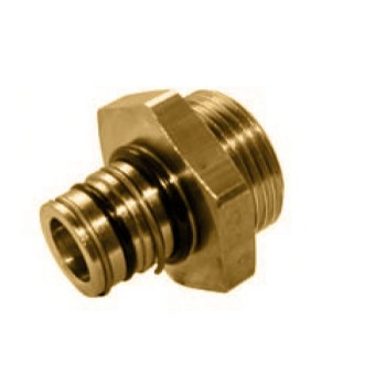 Ref.  0761 14 - Conexión Giratoria P5 de Latón Raufoss