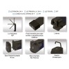Ref. 0801 035 037 - Lámpara de Trabajo Articulada Recargable 400 Lúmenes (Blanca / U.V.) Flex