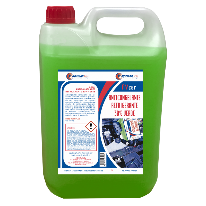Anticongelante Refrigerante 30%, -18º