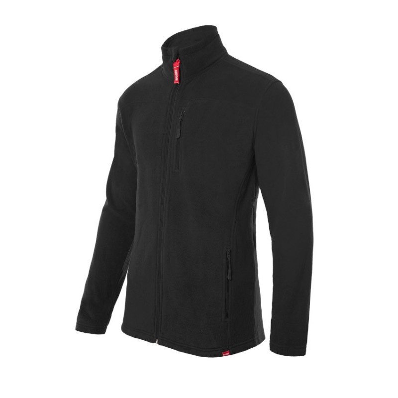 Chaqueta Forro Polar Negra