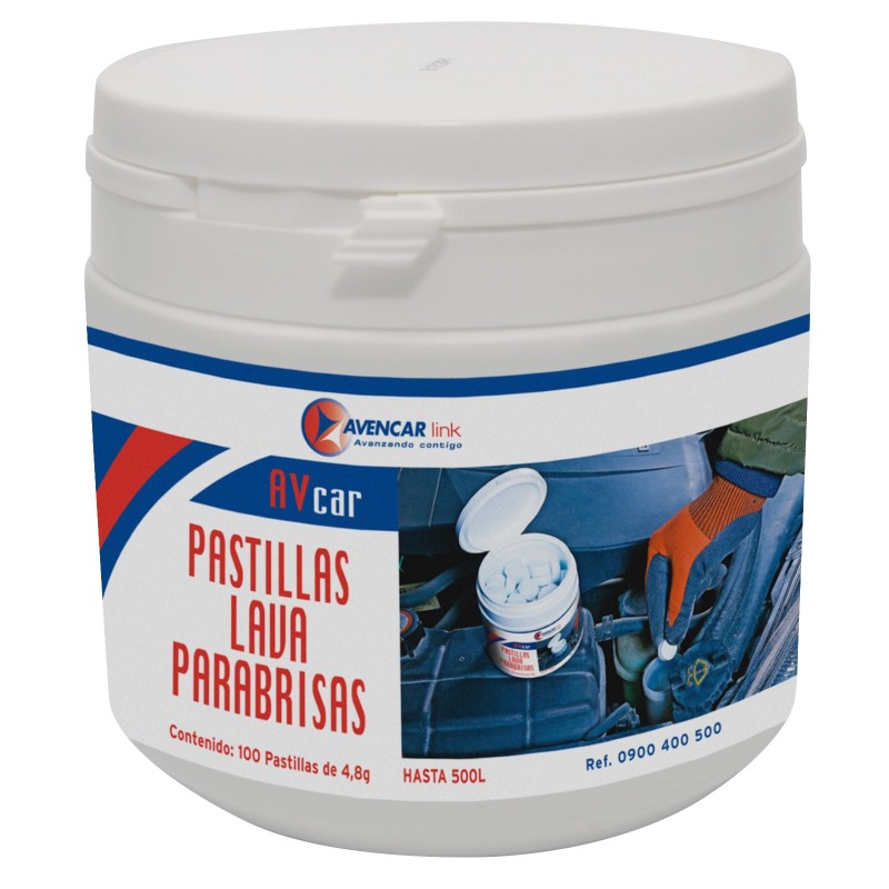 Pastilla Lava parabrisas, 100 uds.