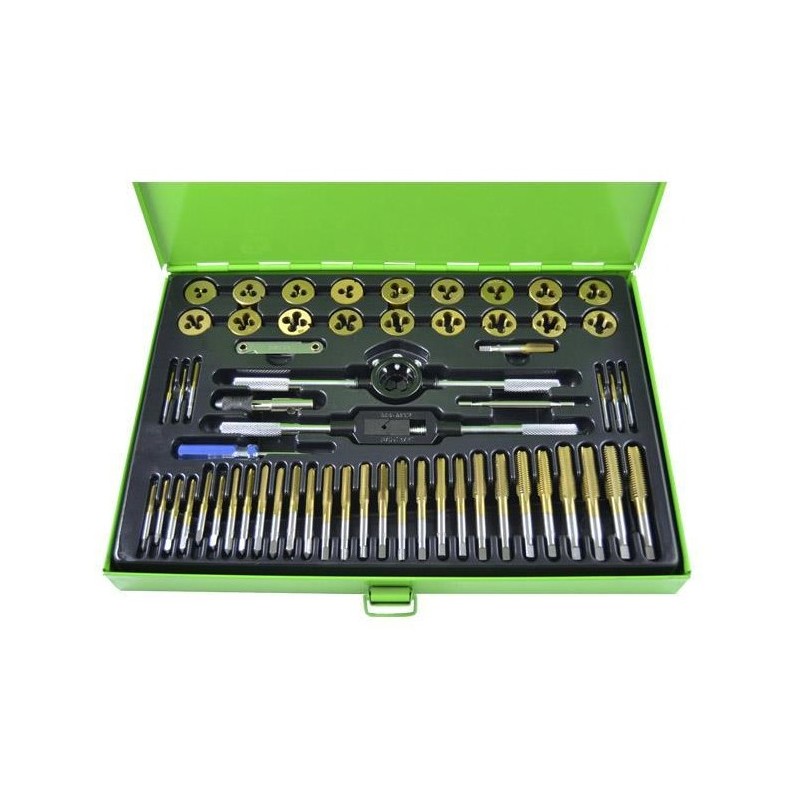 Ref. 0563 004 - Estuche de 58 piezas Machos y Terrajas